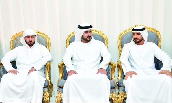 Maktoum and Ahmed bin Mohammed Offer Condolences to Al Muhairi Family 