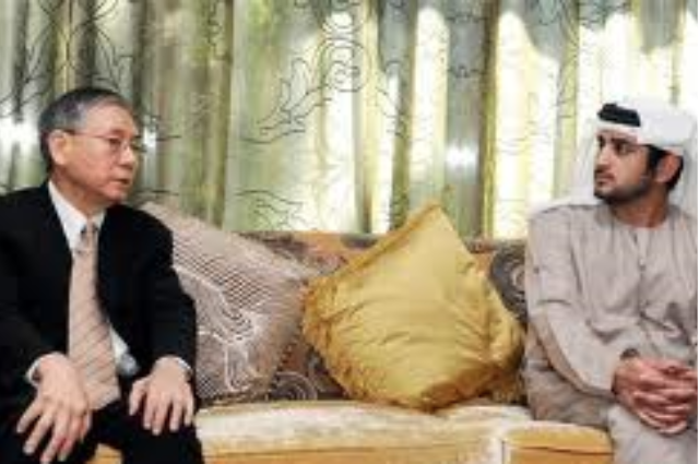 مكتوم بن محمد يستقبل المديرة التنفيذية لشركة "شون تاك"