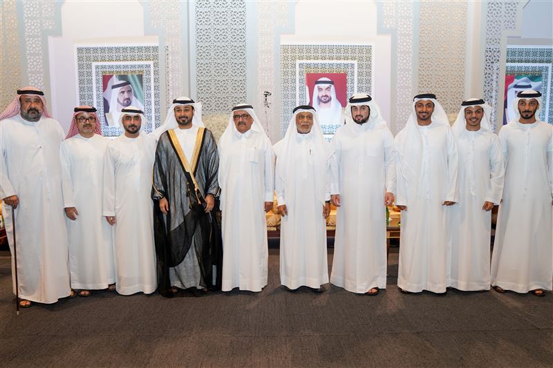 Hamdan bin Rashid attends Sharar and Al Shehhi weddings