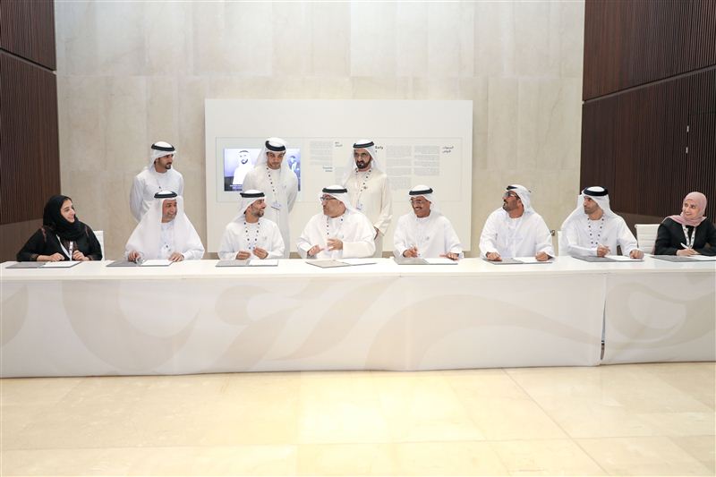 Mohammed bin Rashid attends signing ceremony of National Agenda Charter by ministers