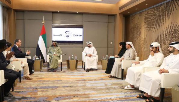 Mohammed bin Rashid receives WTO's Director General