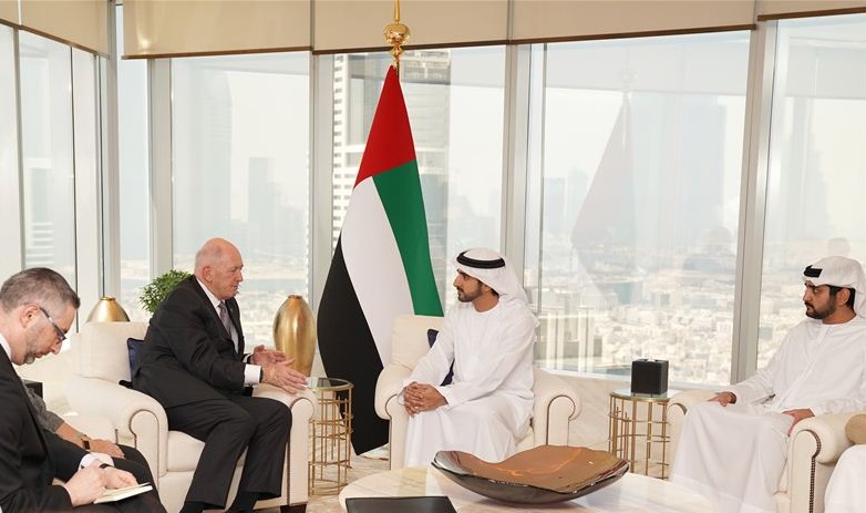 Hamdan bin Mohammed receives Governor-General of Australia