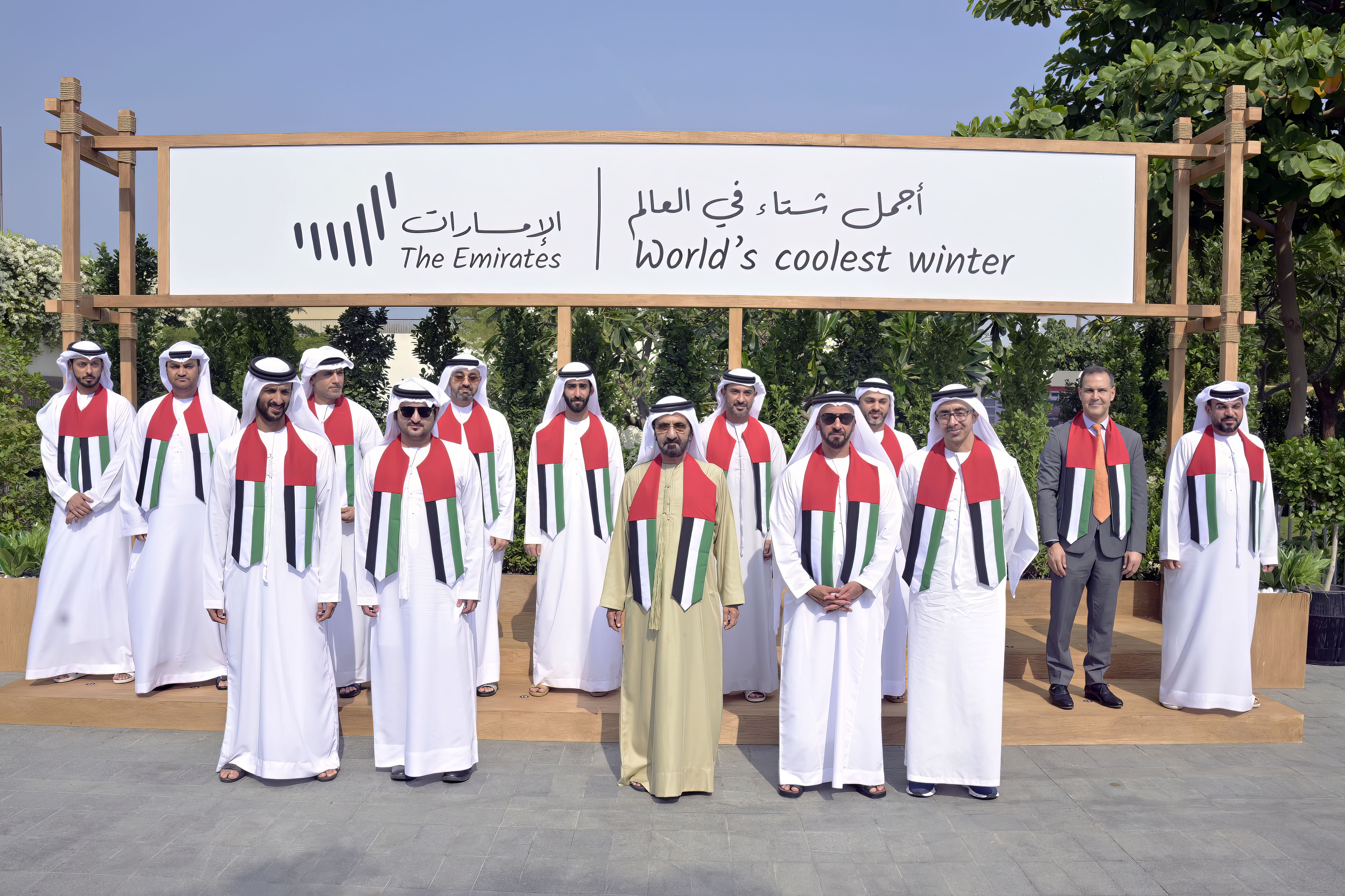 MOHAMMED BIN RASHID LAUNCHES 3RD EDITION OF THE 'WORLD’S COOLEST WINTER' CAMPAIGN