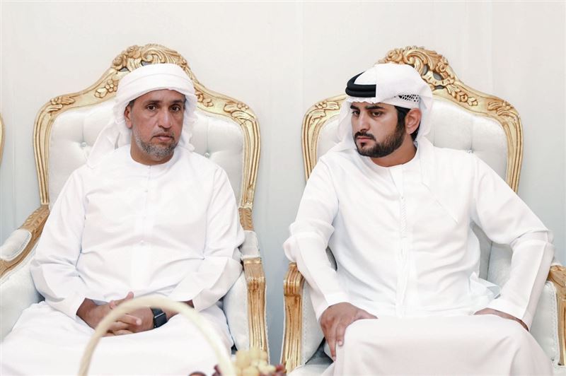Maktoum bin Mohammed offers his condolences on death of Hilal Salem Al Mansouri