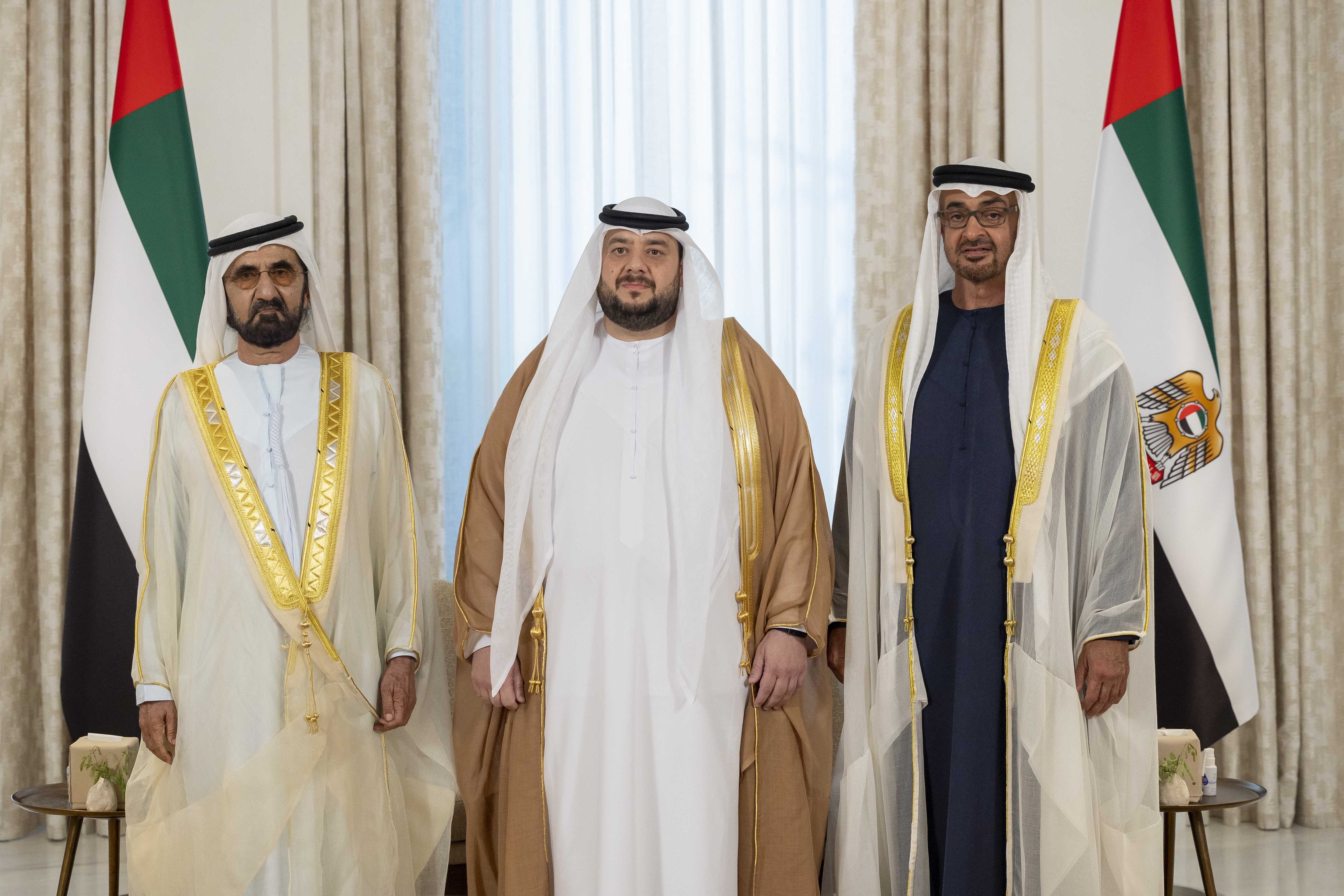 UAE President and Mohammed bin Rashid witness swearing-in of Minister of Investment
