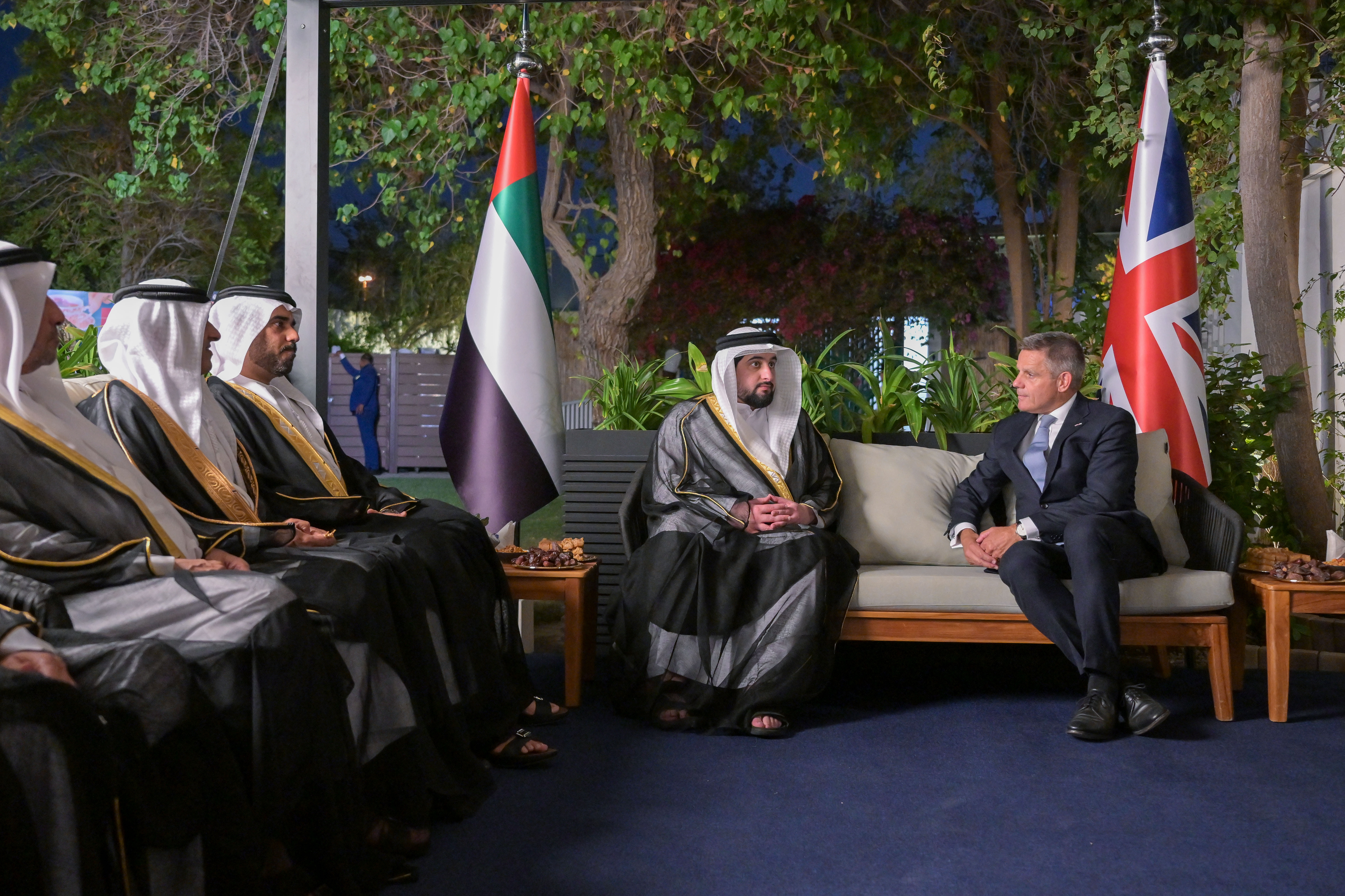 Ahmed bin Mohammed attends King Charles III's Coronation reception hosted by British Embassy in Dubai