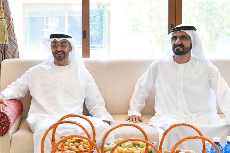 Mohammed bin Rashid and Mohammed bin Zayed discuss number of national and regional issues