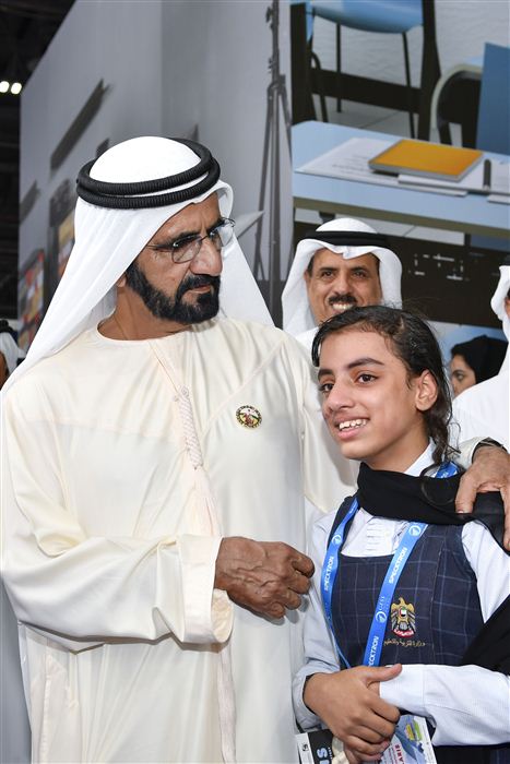 Mohammed bin Rashid visits Global Education Supplies and Solutions Exhibition in DWTC