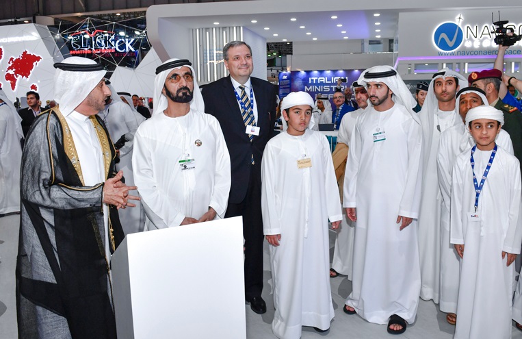 Mohammed bin Rashid launches Future Aviation Lounge during Dubai Air Show