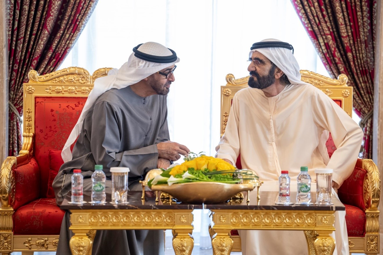 UAE President visits Mohammed bin Rashid
