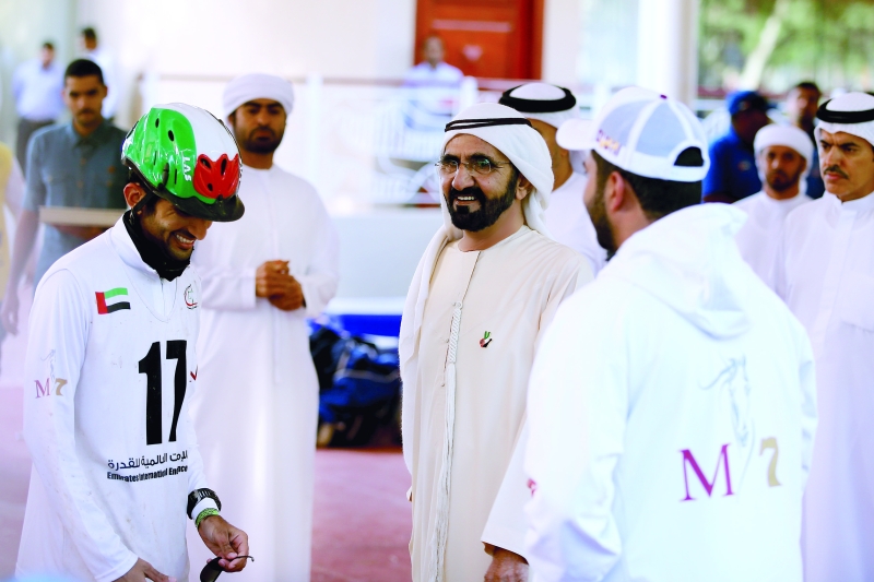 Mohammed bin Rashid attends Al Dhafra Endurance Ride
