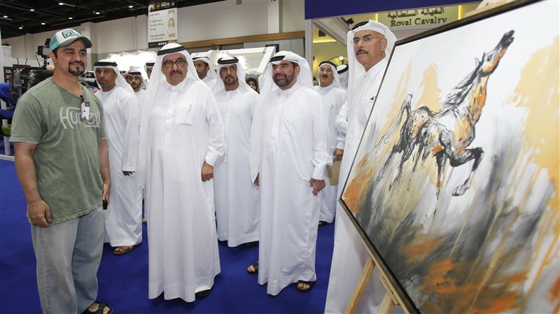 Hamdan bin Rashid opens Dubai International Arabian Horse Championship & Fair 2018