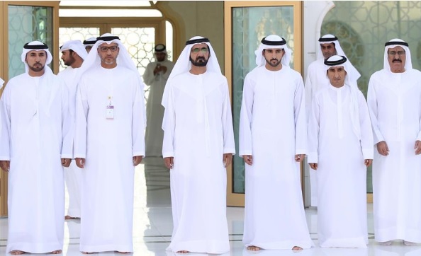Mohammed bin Rashid Visits Sheikh Zayed's Tomb