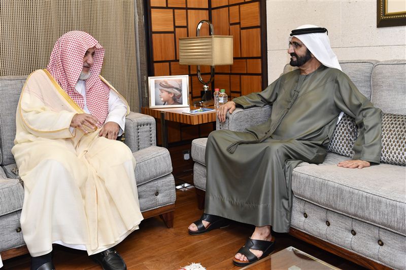 Mohammed bin Rashid receives Saudi Minister of Islamic Affairs, Dawah and Guidance