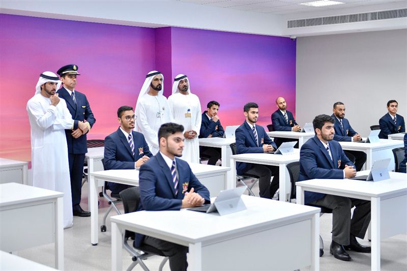 Mohammed bin Rashid inaugurates Emirates Flight Training Academy