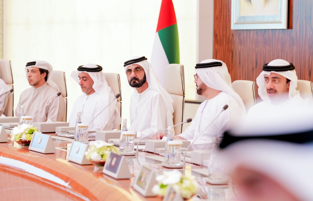 UAE Cabinet Holds First Meeting of the Year 2020