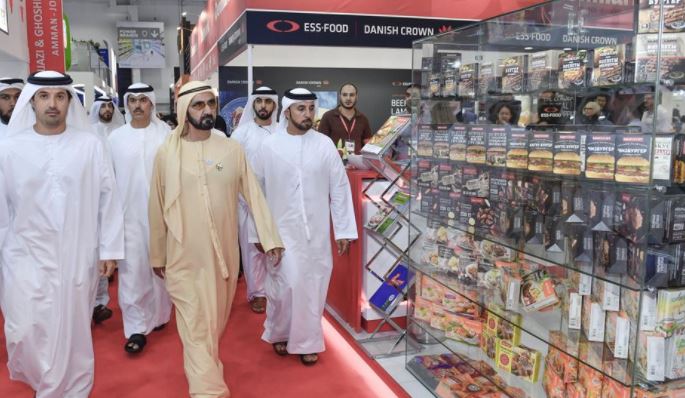 Mohammed bin Rashid visits Gulfwood Exhibition