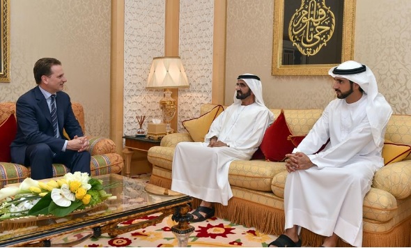 Mohammed Bin Rashid Receives UNRWA Commissioner-General