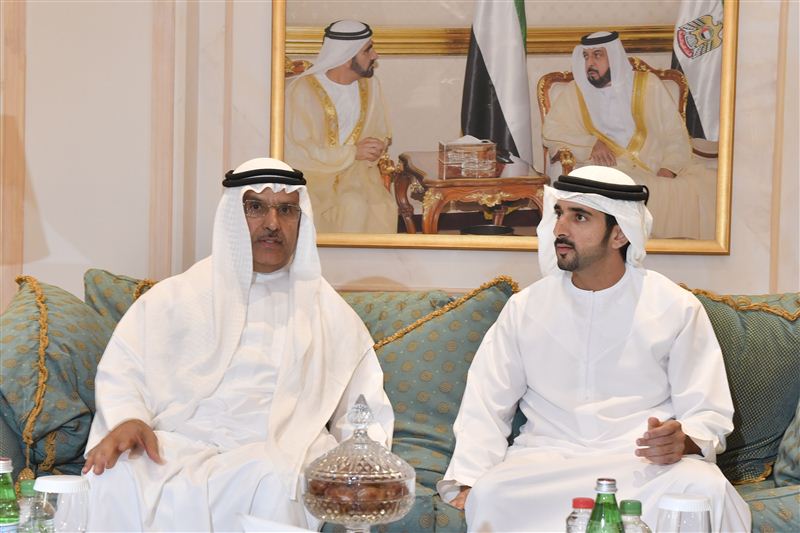 Hamdan bin Mohammed offers condolences on death of Shaikha bint Abdullah bin Kalban