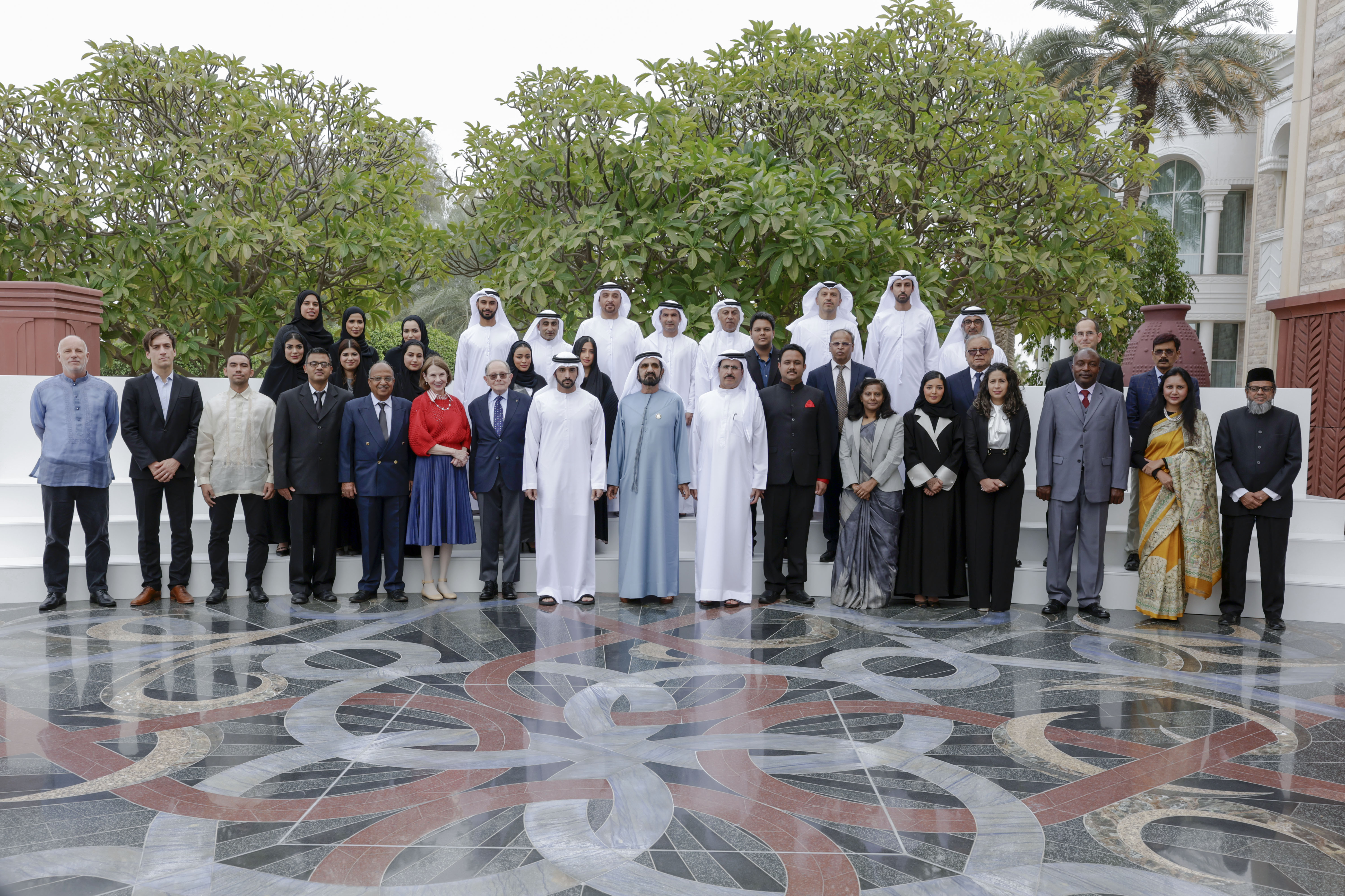 Mohammed bin Rashid receives winners of 3rd Mohammed bin Rashid Al Maktoum Global Water Awards