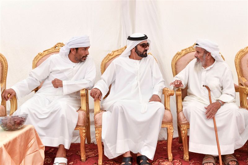 Mohammed bin Rashid offers condolences on death of Hareb Mohammed Al Malaai Al Ketbi
