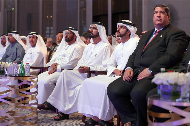 Mohammed bin Rashid attends opening session of Global Space Congress in Abu Dhabi