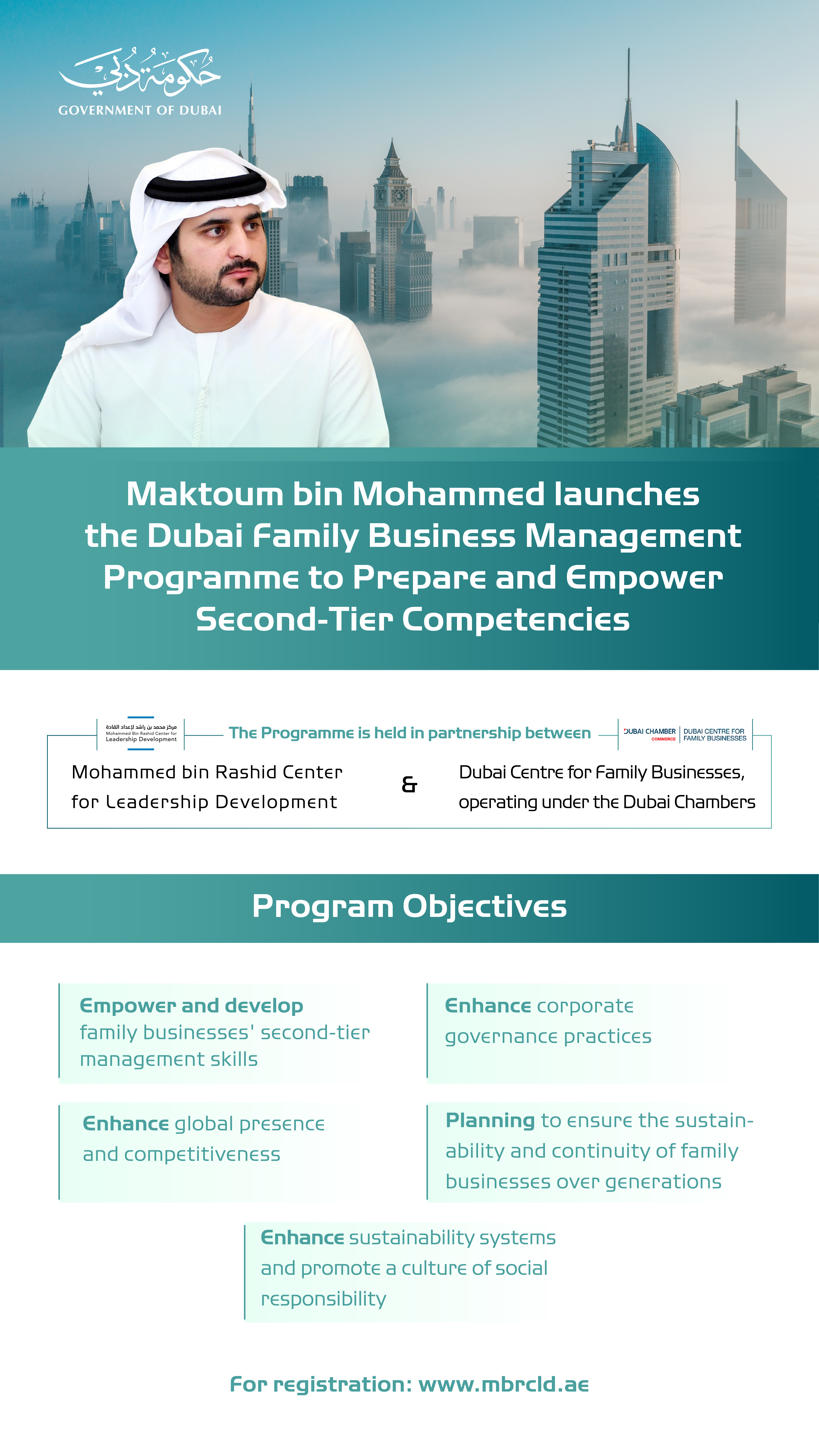 Maktoum bin Mohammed launches Dubai Family Business Management Programme