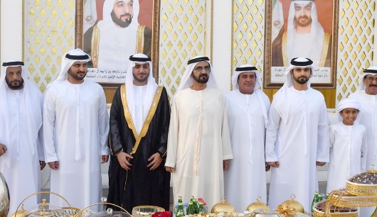 Mohammed bin Rashid attends wedding ceremonies of Al Makoudi and Al Katbi