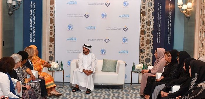 Hamdan bin Mohammed attends launch of UN Secretary-General high-ranking commission meeting on women's economic empowerment