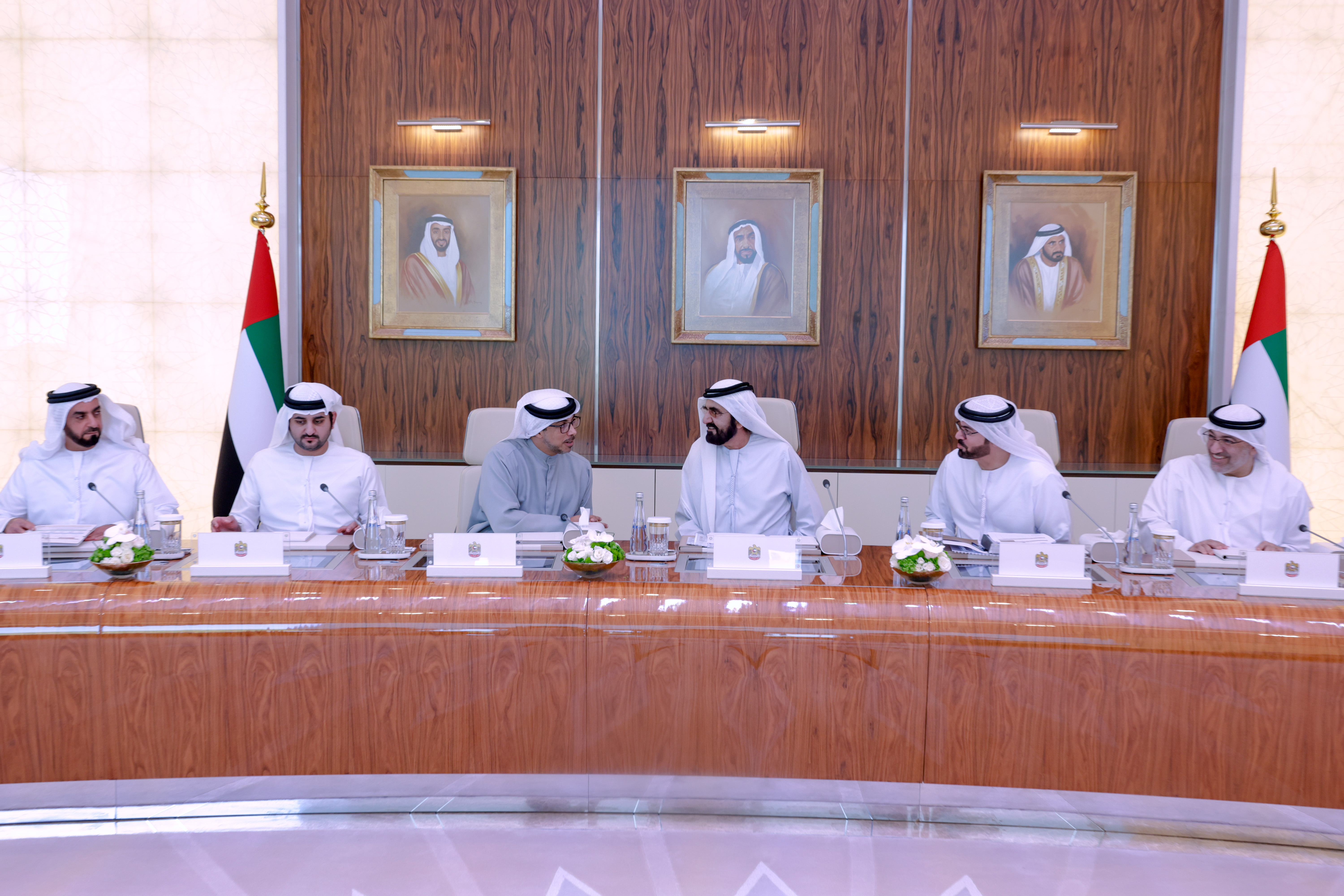 Mohammed bin Rashid chairs UAE Cabinet meeting, approves Federal General Budget 2024-2026 of AED192 billion