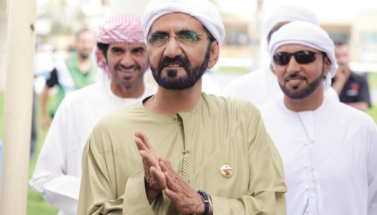 Mohammed bin Rashid attends Barqaa Al-Layan Ladies Endurance Ride in Seih Al Salam 