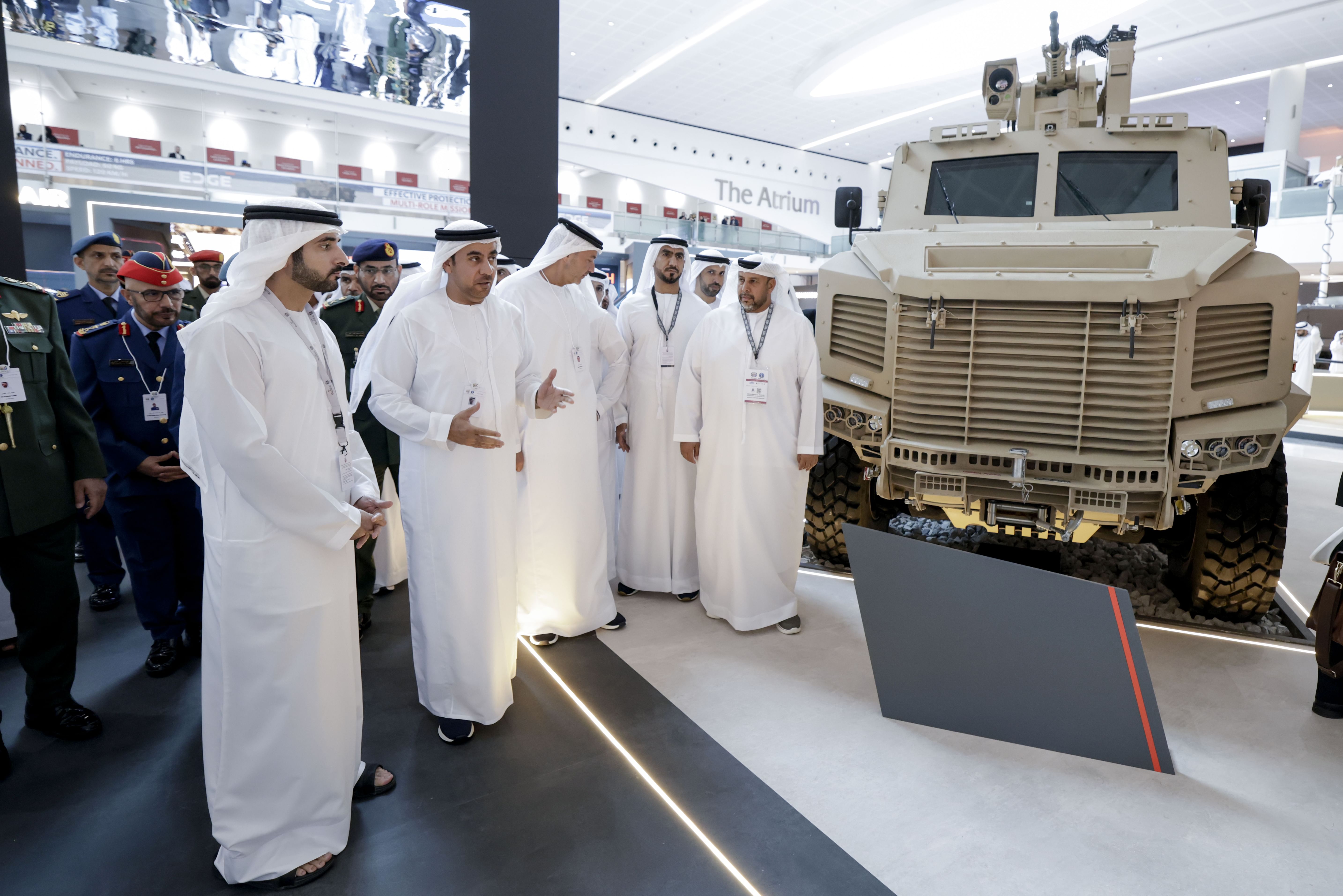 Hamdan bin Mohammed inaugurates biggest edition of IDEX in Abu Dhabi