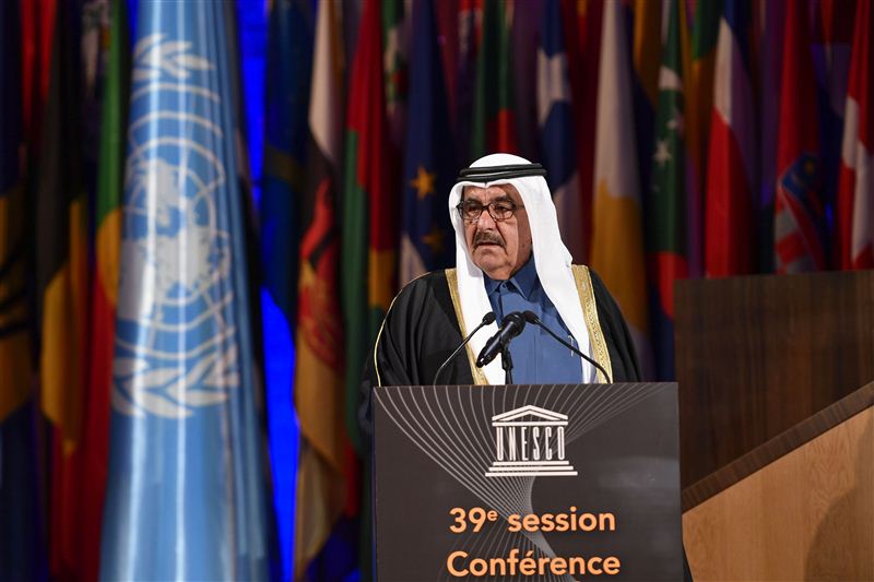 Hamdan bin Rashid inaugurates UNESCO conference hall in Paris