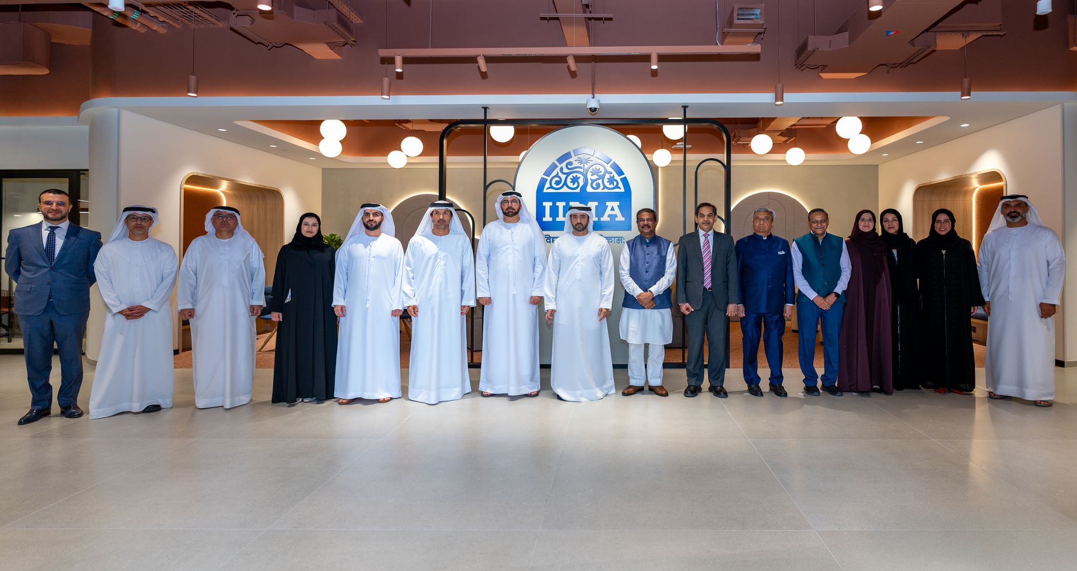 Hamdan bin Mohammed opens first international campus of Indian Institute of Management Ahmedabad