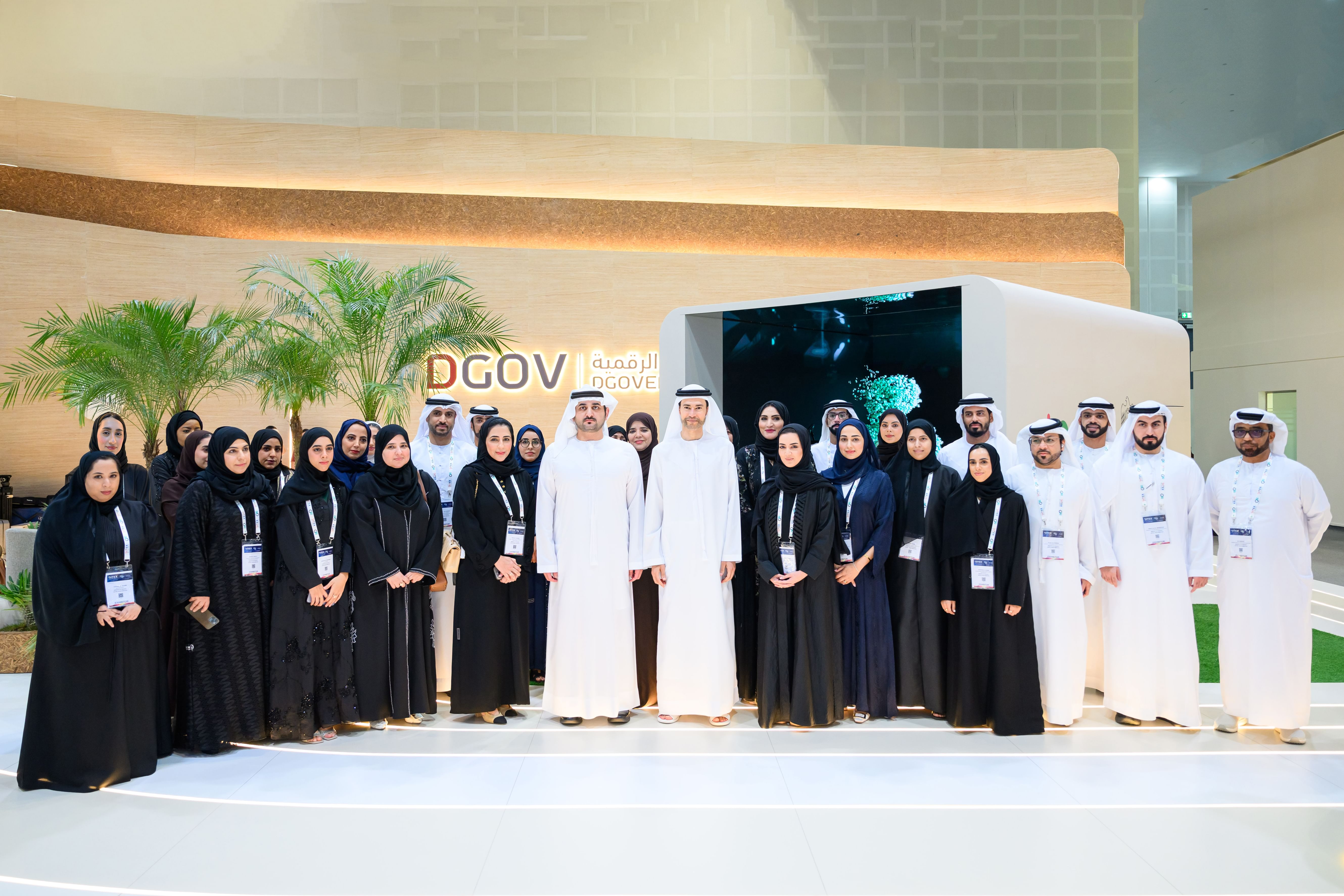 Maktoum bin Mohammed reviews UAE Ministry of Finance’s digital initiatives at GITEX GLOBAL 2025