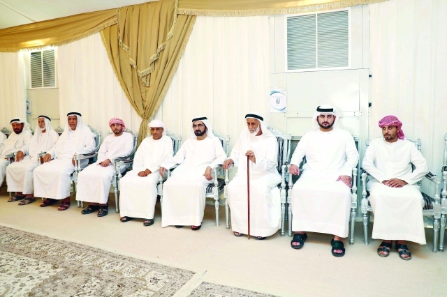 Mohammed bin Rashid offers condolences to martyr of nation Abdullah Al Yamahi