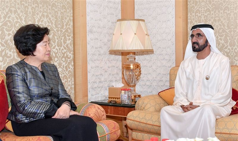 Mohammed bin Rashid receives Member of Politburo of Communist Party of China