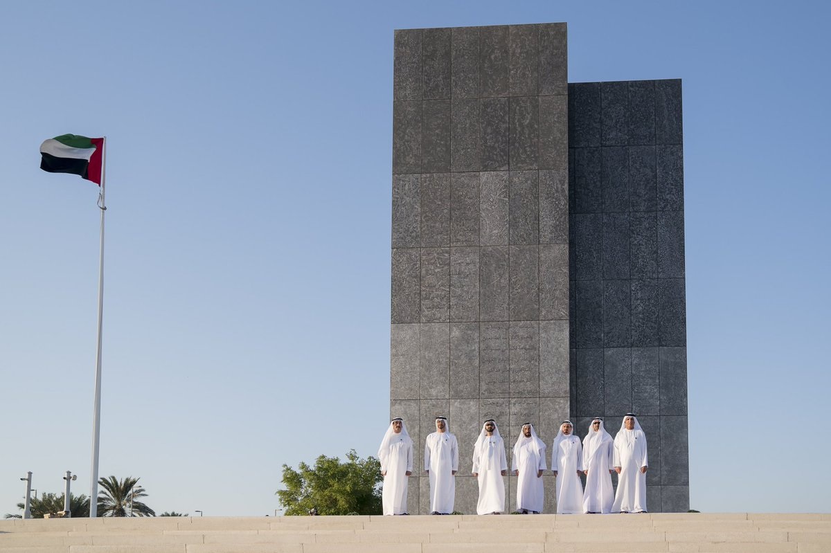 Mohammed bin Rashid, Mohammed bin Zayed and Emirates Rulers attend Martyr’s Day in Wahat Al Karama