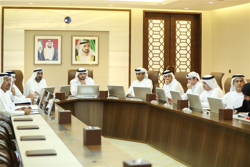 Under the chairmanship of Maktoum bin Mohammed, the Council of Strategic Affairs discusses the promotion of air and sea freight and logistics integration
