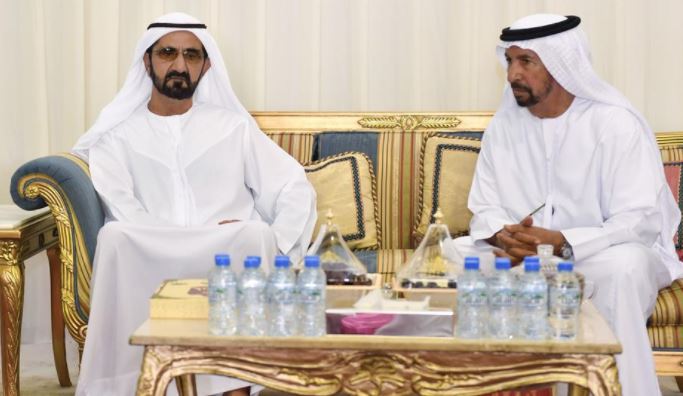 Mohammed bin Rashid offers condolences on death of Owaidah Al Khaili