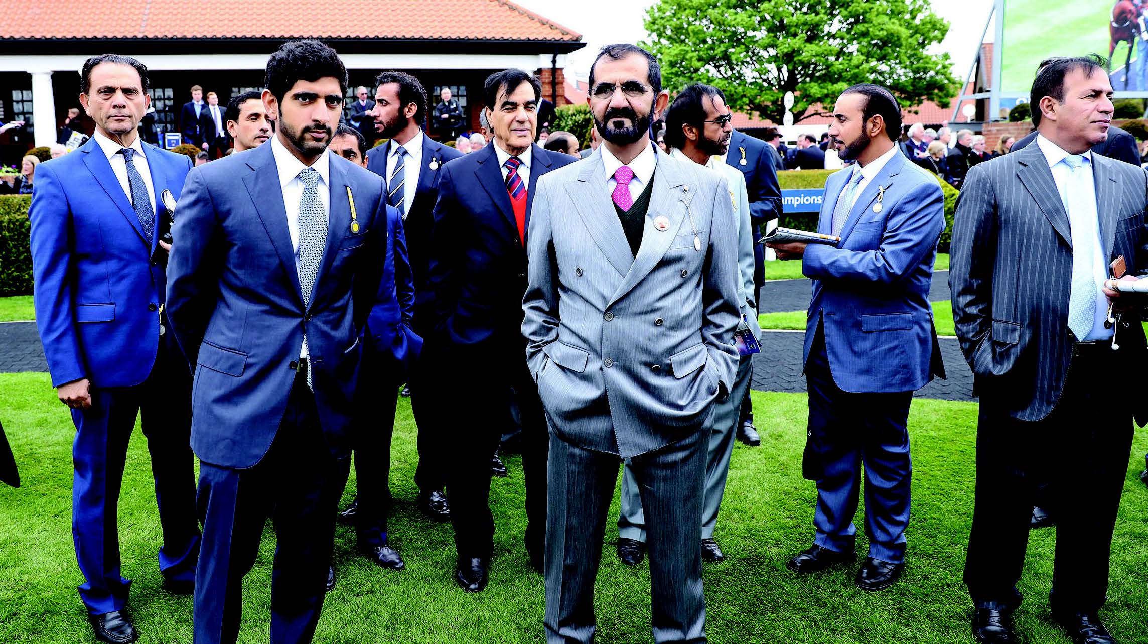 Mohammed bin Rashid attends 2000 English Guineas Stakes