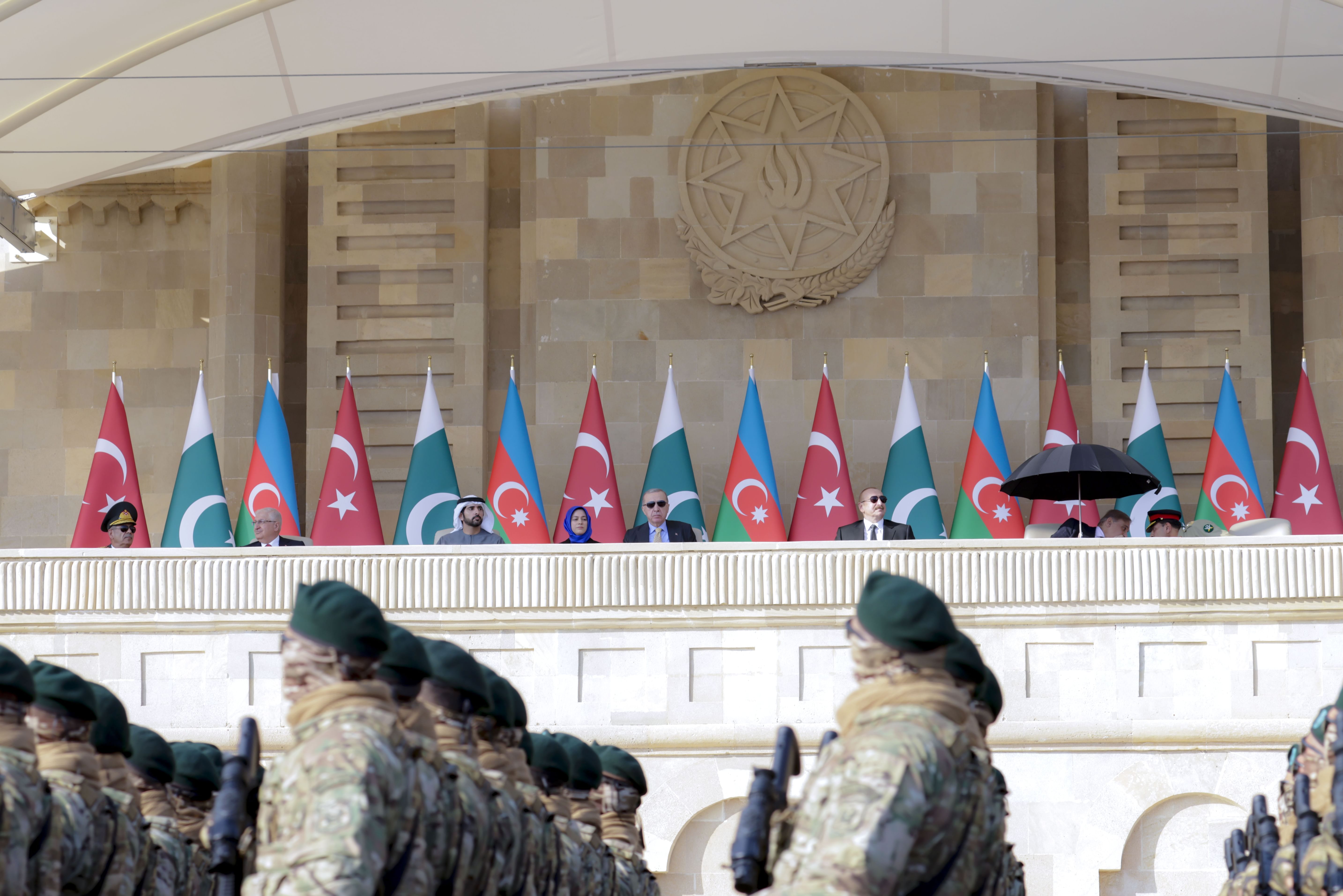 Hamdan bin Mohammed attends Azerbaijan’s ‘Victory Day’ celebrations