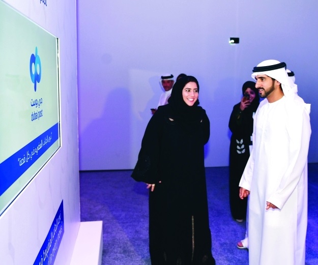 Hamdan bin Mohammed launches interactive "Dubai Post" portal