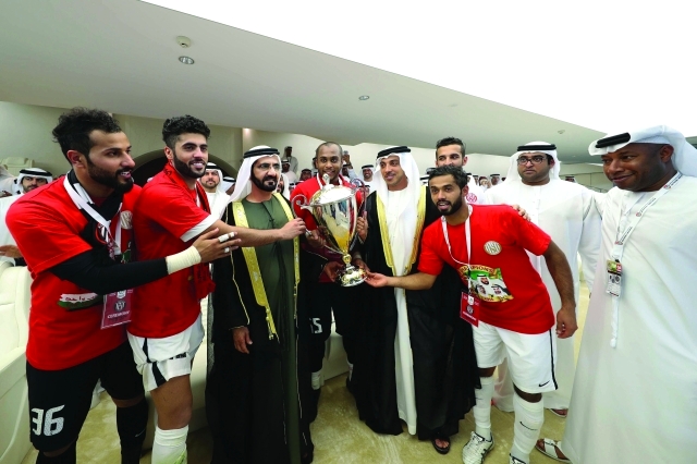 Mohammed bin Rashid crowns Al Jazira champion of President's Cup 