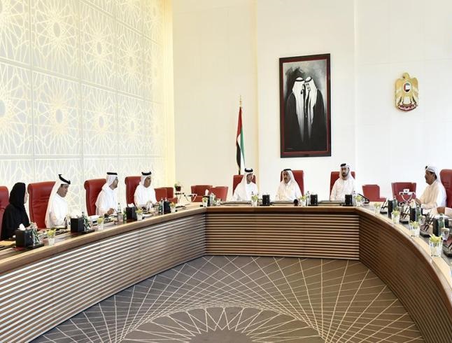 Hamdan bin Rashid chairs the Financial and Economic Committee Meeting 