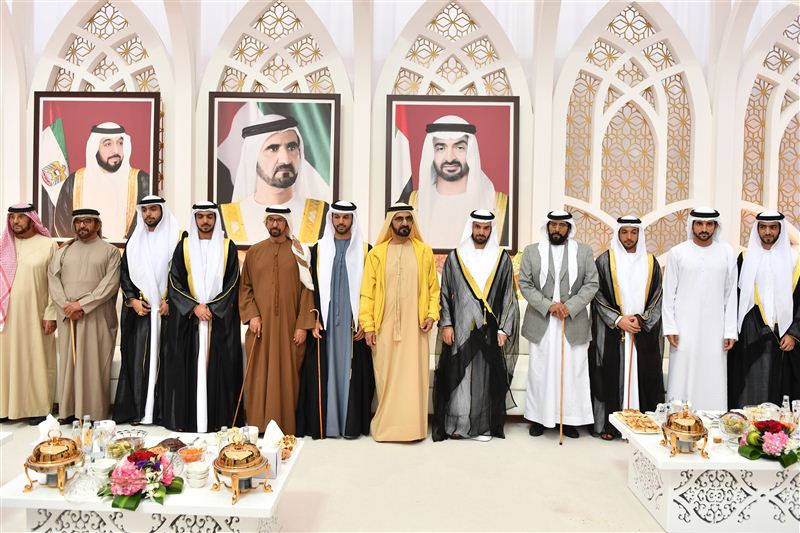 Mohammed bin Rashid attends Al Khaili wedding ceremonies 