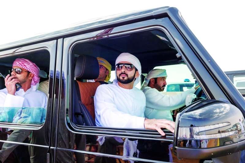Hamdan bin Mohammed attends King Abdul Aziz Camel Race Award Competition