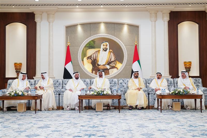 Mohammed bin Rashid, Mohamed bin Zayed receive Rulers of Emirates on Eid al-Adha