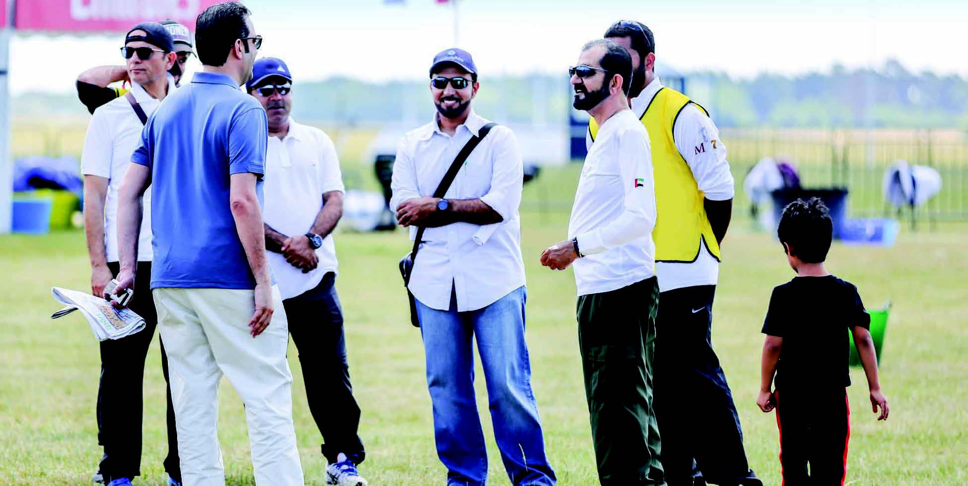 Mohammed bin Rashid attends UAE knights achievement in Austin Park