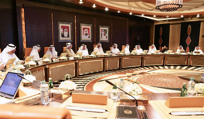 Mohammed bin Rashid head Cabinet meeting